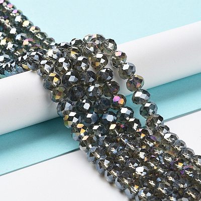 Electroplate Glass Beads Strands LS-EGLA-A034-T2mm-B19-1