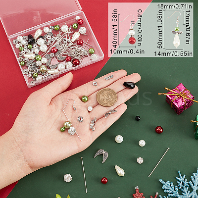 DIY Fairy Earring Making Kit DIY-SC0022-70-1