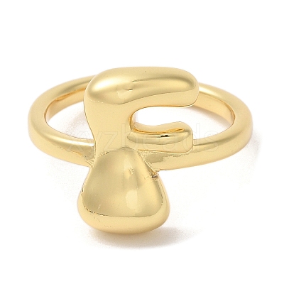 Brass Open Cuff Rings RJEW-U008-06F-G-1