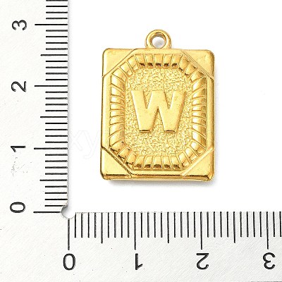 Ion Plating(IP) 304 Stainless Steel Pendants STAS-U033-01G-W-1