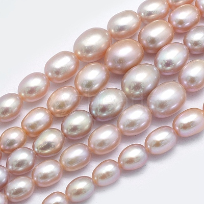 Natural Cultured Freshwater PearlBeads Strands PEAR-K003-21B-1