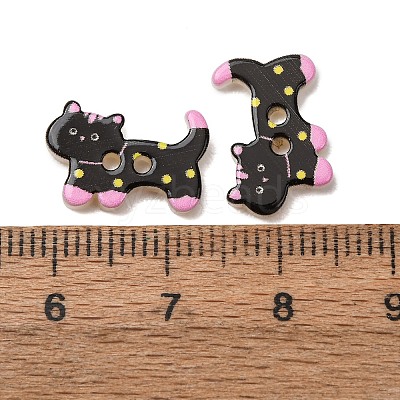 2-Hole Resin Buttons RE-CBA1807-03E-1