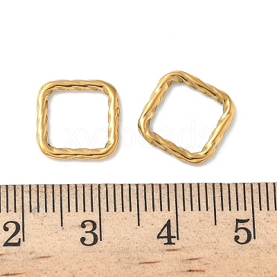 304 Stainless Steel Twisted Linking Rings STAS-L300-006D-G-1