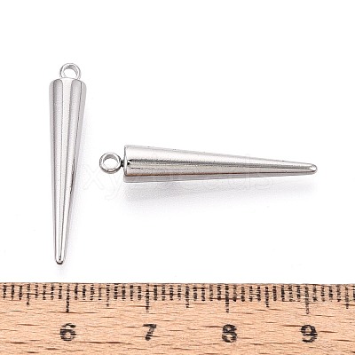 304 Stainless Steel Pendants STAS-T075-22A-P-1