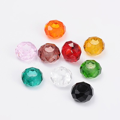 Glass European Beads X-GDA007-1
