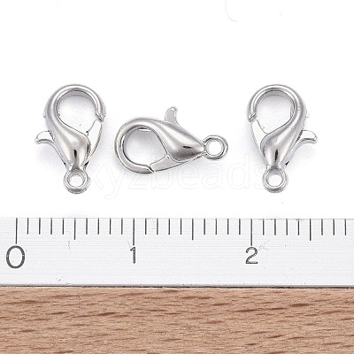 Zinc Alloy Lobster Claw Clasps X-E103-1