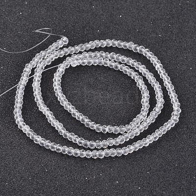 Electroplate Glass Beads Strands EGLA-P018-2mm-01-1