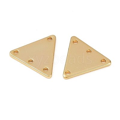 Brass Triangle Chandelier Component Links KK-B137-03G-1