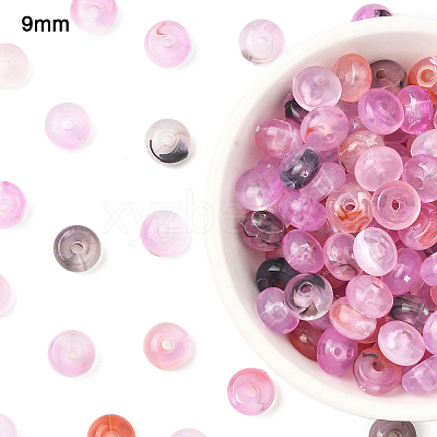 166Pcs 50G Transparent Acrylic Beads OACR-YW0003-77F-1
