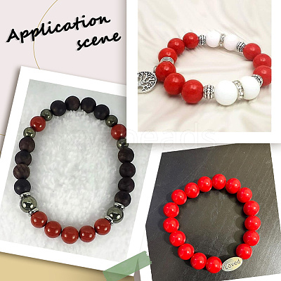 Opaque Acrylic Beads MACR-SP0001-85C-1