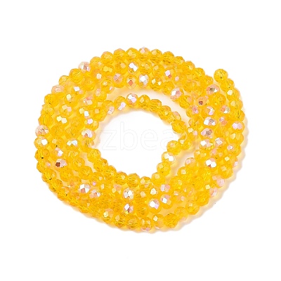 Electroplate Glass Beads Strands EGLA-A044-T2mm-L05-1