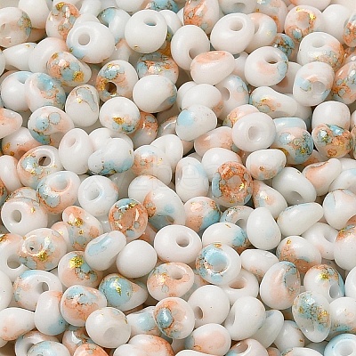 Baking Paint Glass Seed Beads SEED-F006-01A-12-1