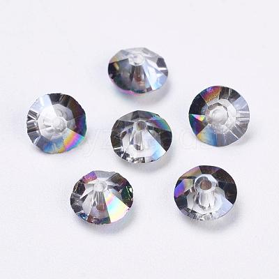 Imitation Austrian Crystal Beads SWAR-F061-3x6mm-31-1