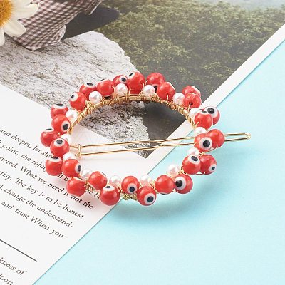 Alloy Hollow Hair Barrettes PHAR-JH00078-1