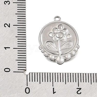 304 Stainless Steel Pendants SA-CBAF4B0-02P-04-1