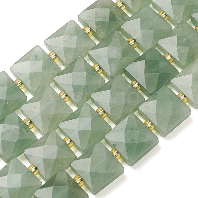 Natural Green Aventurine Beads Strands G-F839-A10-01-1
