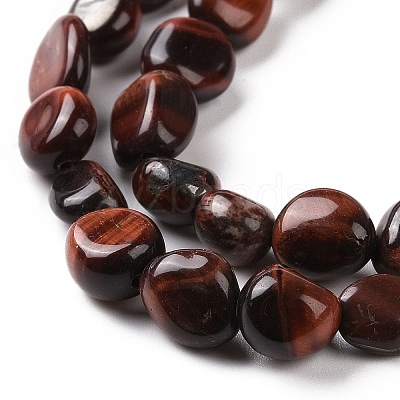 Natural Tiger Eye Beads Strands G-A208-02-1