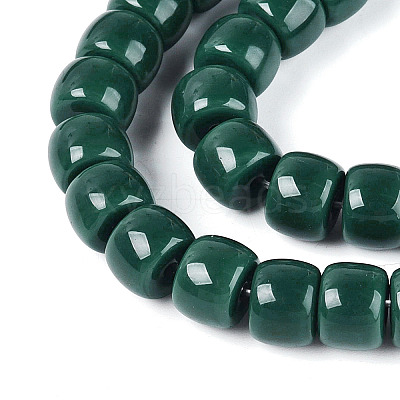 Opaque Glass Beads Strands LS-GLAA-NH0002-B12-1