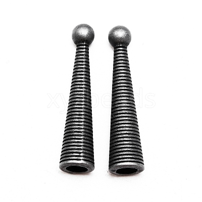 Alloy Cord End FIND-WH0110-218-1