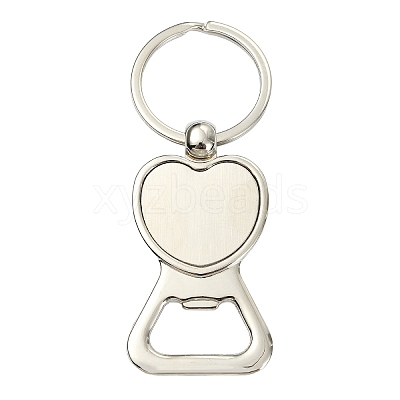 1Pc Zinc Alloy Cabochon Settings Bottle Openers AJEW-YW0002-13-1