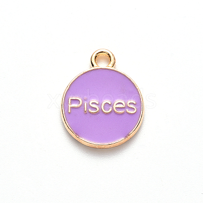 Alloy Enamel Pendants LS-X-ENAM-S124-01B-01H-1