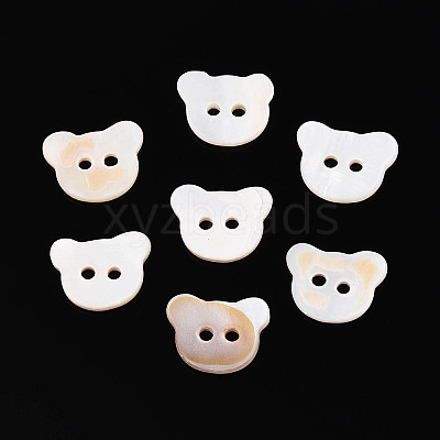 Freshwater Shell Buttons BUTT-T013-06-1