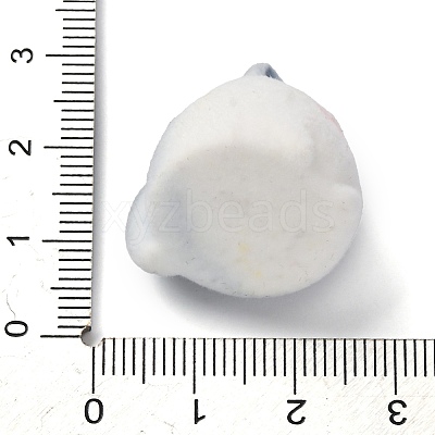 Flocky Animal Resin Pendants FIND-S001-05J-1