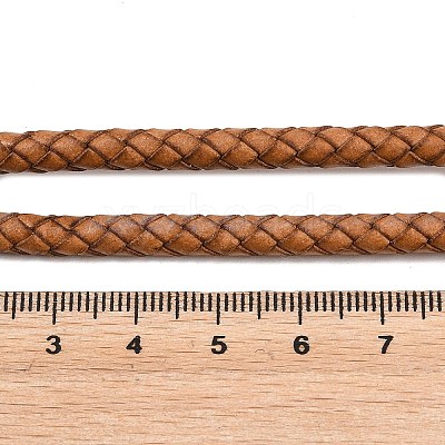 Braided Leather Cord with Core WL-F009-5mm-02-1