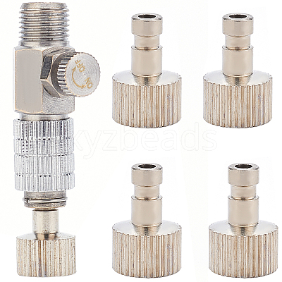 Brass Air Pipe Changers Set KK-WH0034-65P-1