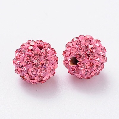 Pave Disco Ball Beads RB-H258-10MM-209-1
