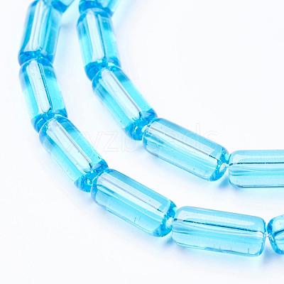 Transparent Glass Beads Strands GLAA-GST-M-1