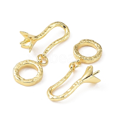 Brass Peg Bails Pendants KK-A189-04G-1