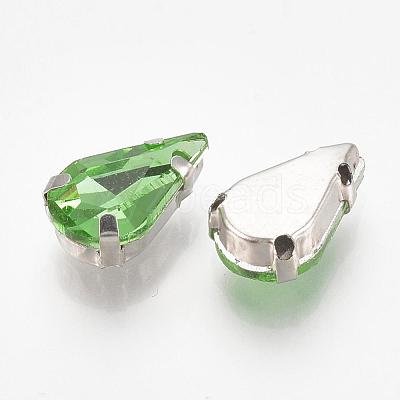 Sew on Rhinestone RGLA-T035-8x13mm-19-1