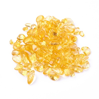 Synthetic Citrine Beads G-I221-19-1