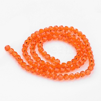 Transparent Glass Bead Strands X-GLAA-G013-8mm-70-1