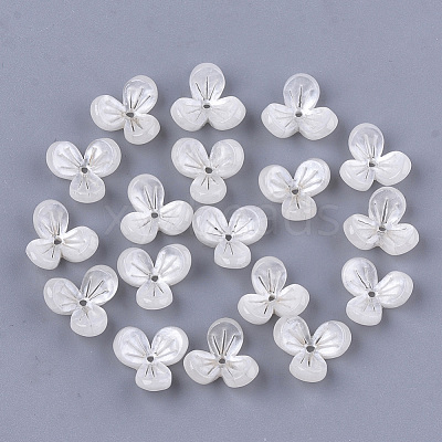 Cellulose Acetate(Resin) Bead Caps KK-S161-04A-1