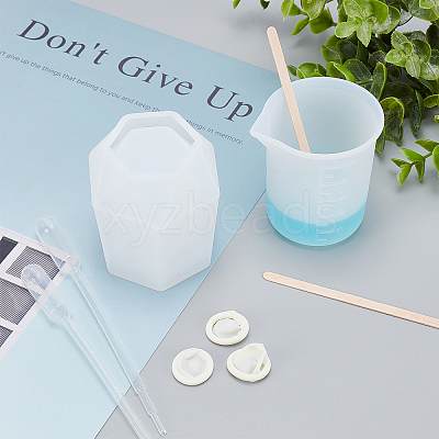 DIY Pen Vase Molds Kits DIY-GF0003-23-1
