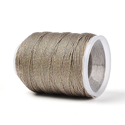 200M 6-Ply Sparkle Polyester Cord with Metallic Thread OCOR-T019-01A-18-1