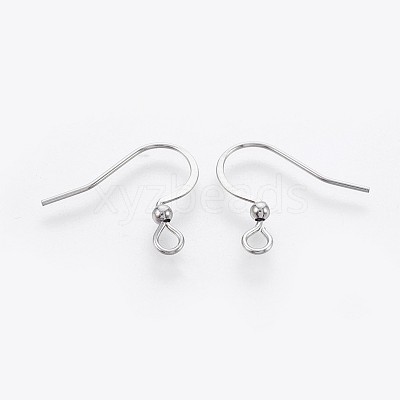 Tarnish Resistant 316 Surgical Stainless Steel French Earring Hooks X-STAS-P221-03P-1