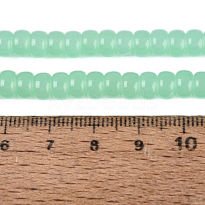 Imitation Jade Glass Beads Strands GLAA-NH0002-A01-B02-1
