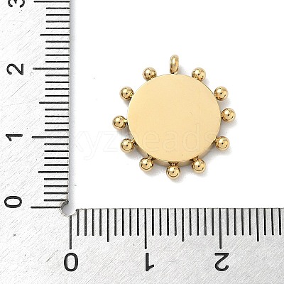 304 Stainless Steel with Synthetic Shell Pendants LS-STAS-G374-02G-1