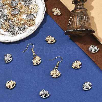 Tibetan Style Alloy Pendants FIND-FZC0006-003AS-1