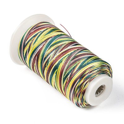 Segment Dyed Round Polyester Sewing Thread OCOR-Z001-B-27-1