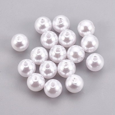 ABS Plastic Imitation Pearl Beads X-KY-G009-4mm-03-1
