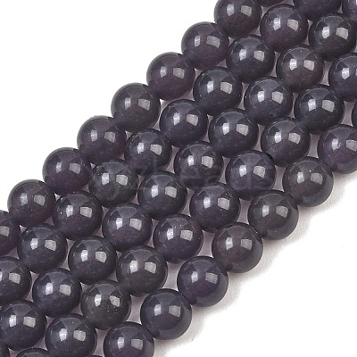 Natural Dyed White Jade Beads Strands GG-CBAEB22-B01-8mm-03-1