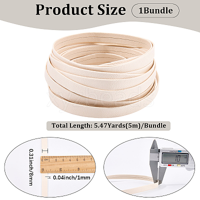PU Leather Ribbons DIY-WH20011-93B-07-1