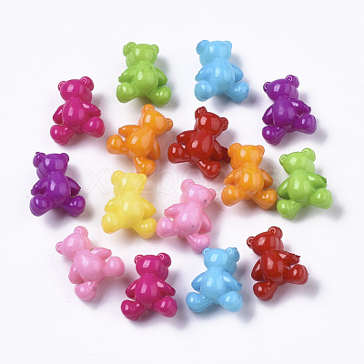 Opaque Acrylic Beads MACR-S245-14-1