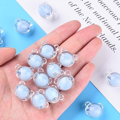 Transparent Acrylic Beads MACR-S373-122-B08-1