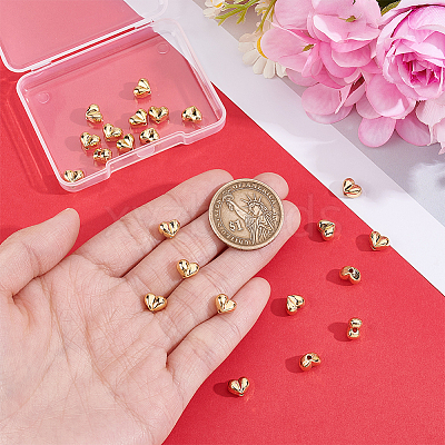 30Pcs Alloy Beads FIND-BBC0005-16A-G-1