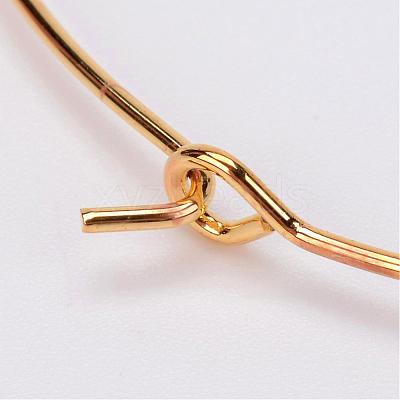 Brass Wine Glass Charm Rings EC067-6NFG-1
